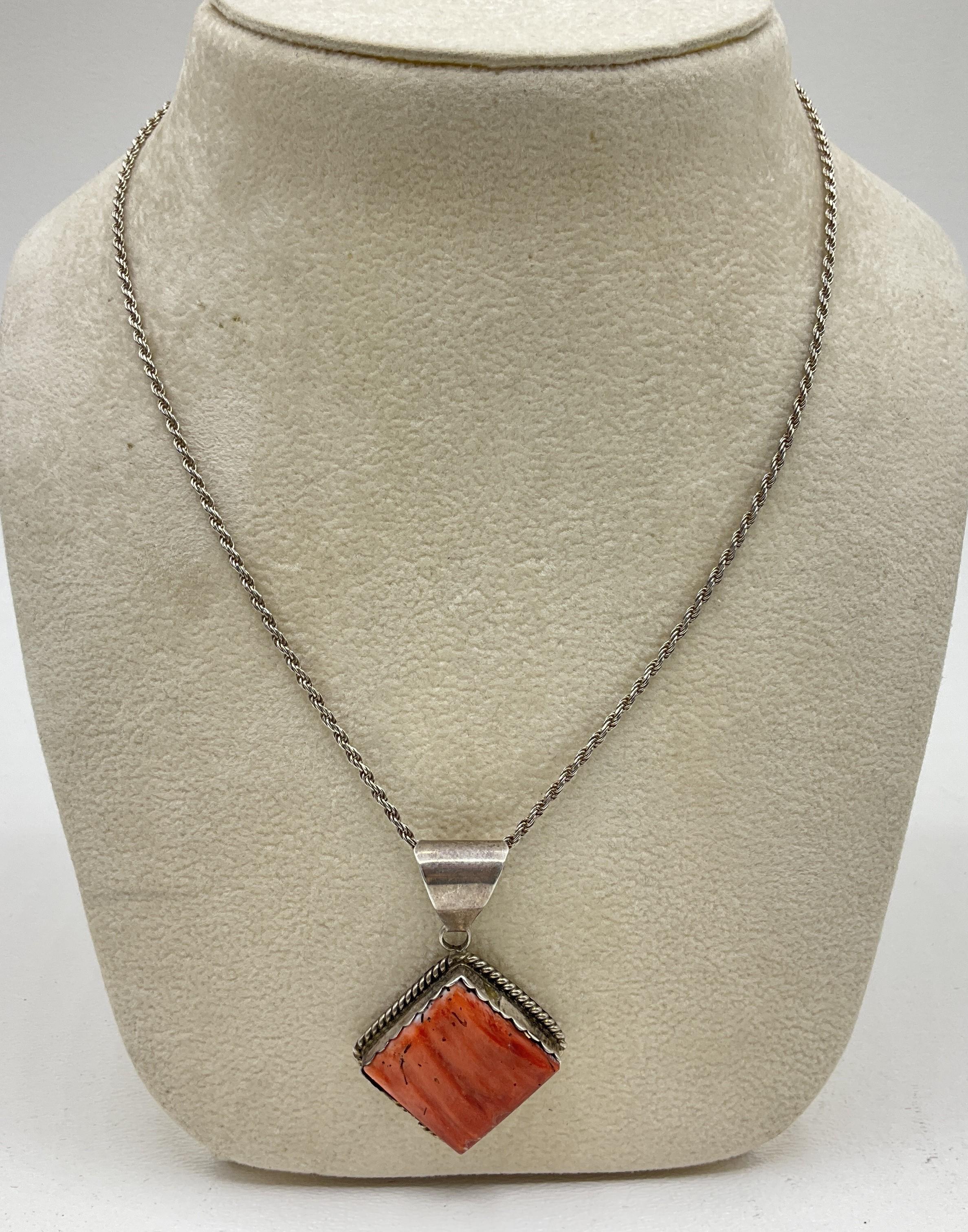 12.4g .925 Sterling Necklace 16"