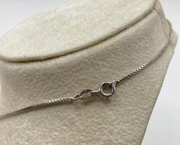 4.0g .925 Sterling Neckalce 16"