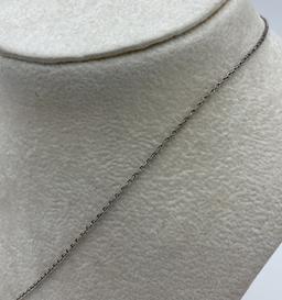 2.0g .925 Sterling Neckalce 16"