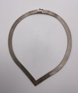 34.5g .925 Sterling Necklace 16"