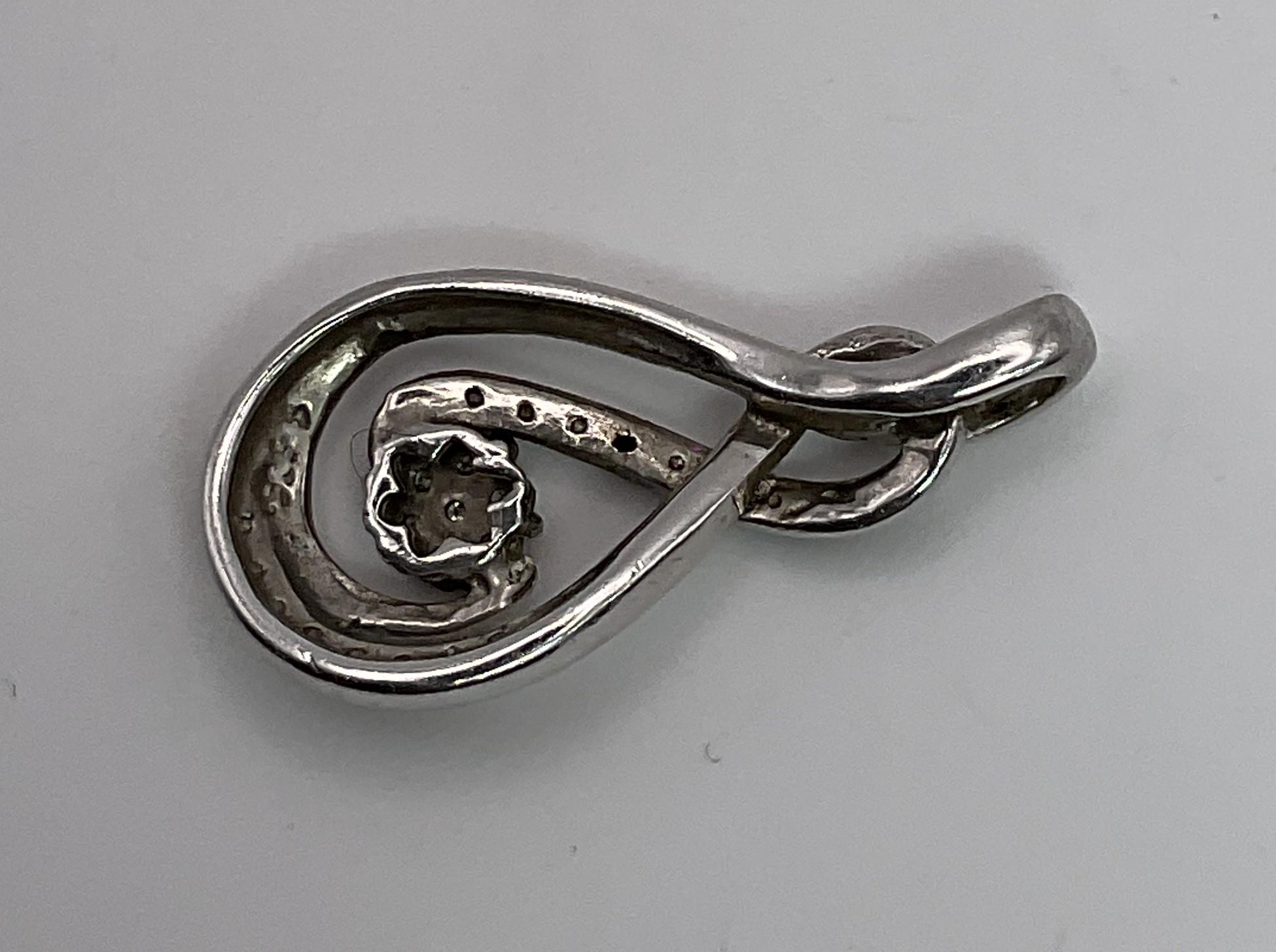 3.4g .925 Sterling Pendant 1"