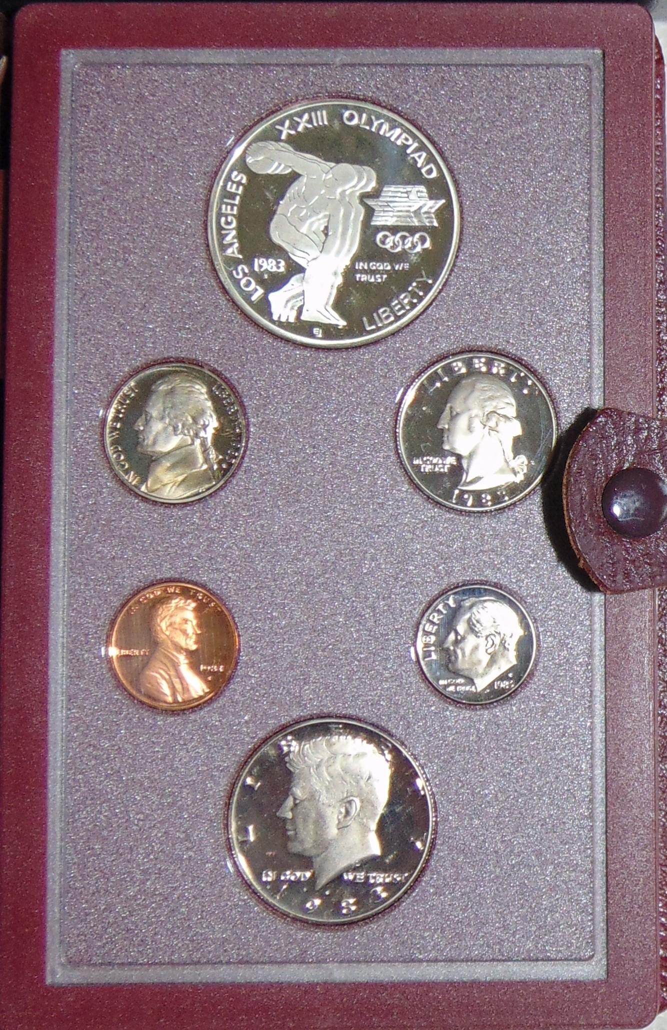 1983-S, 1990-S U.S. Prestige Sets.