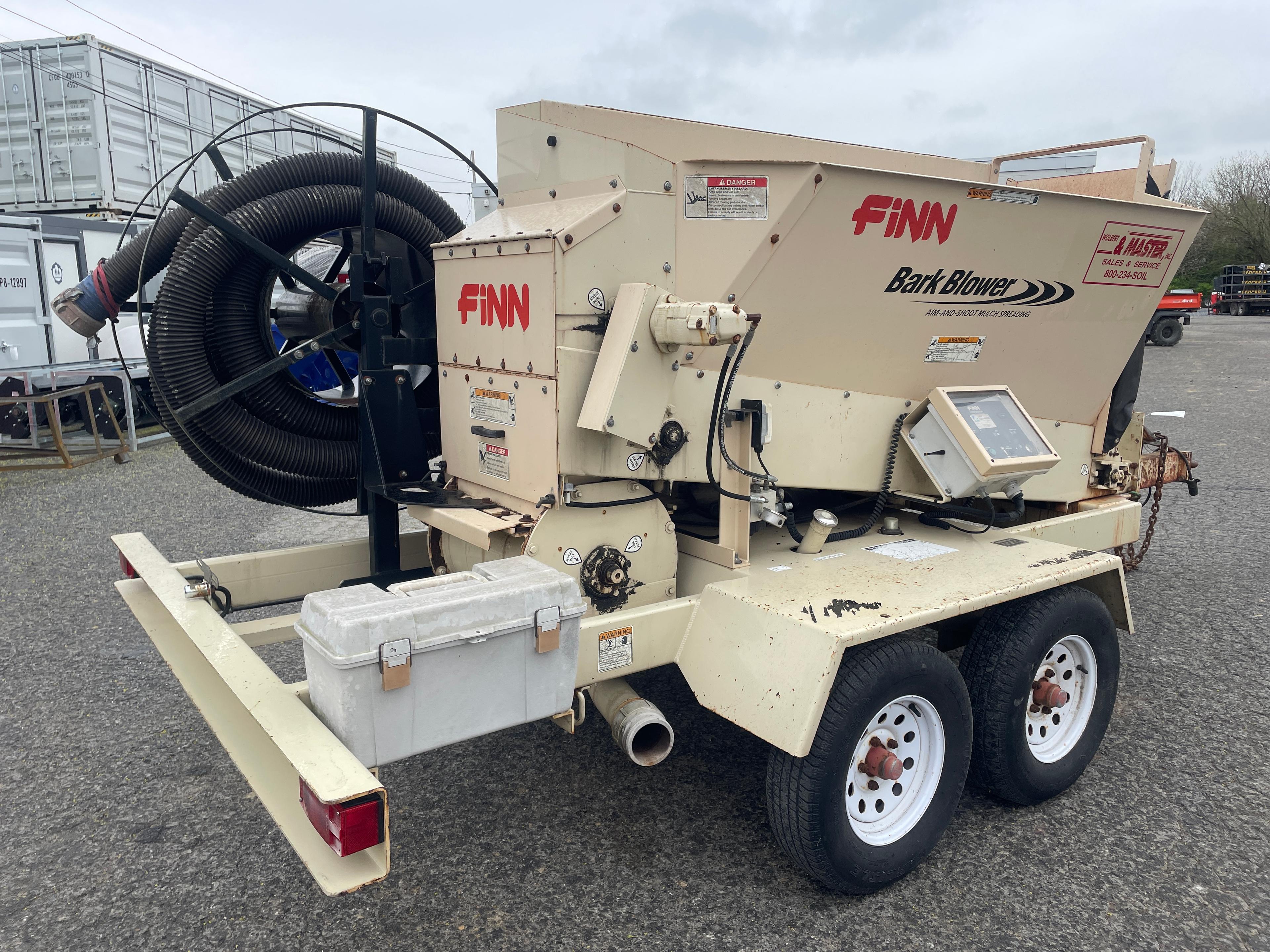 2007 Finn BB-302 Towable Bark Blower