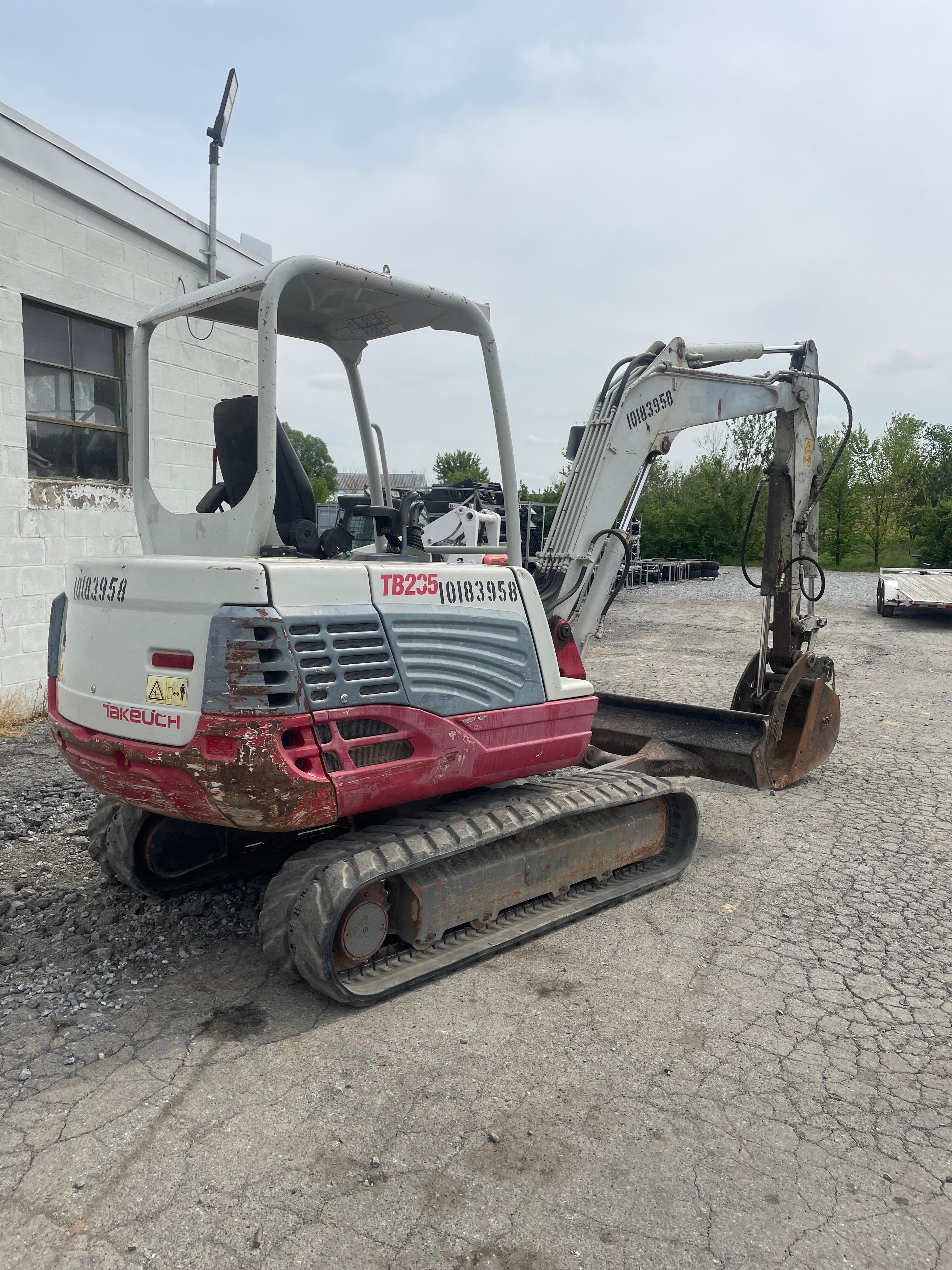 Takeuchi TB235 Mini Excavator