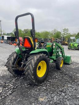 John Deere 3720 4X4 Hydrostatic Tractor W/Loader