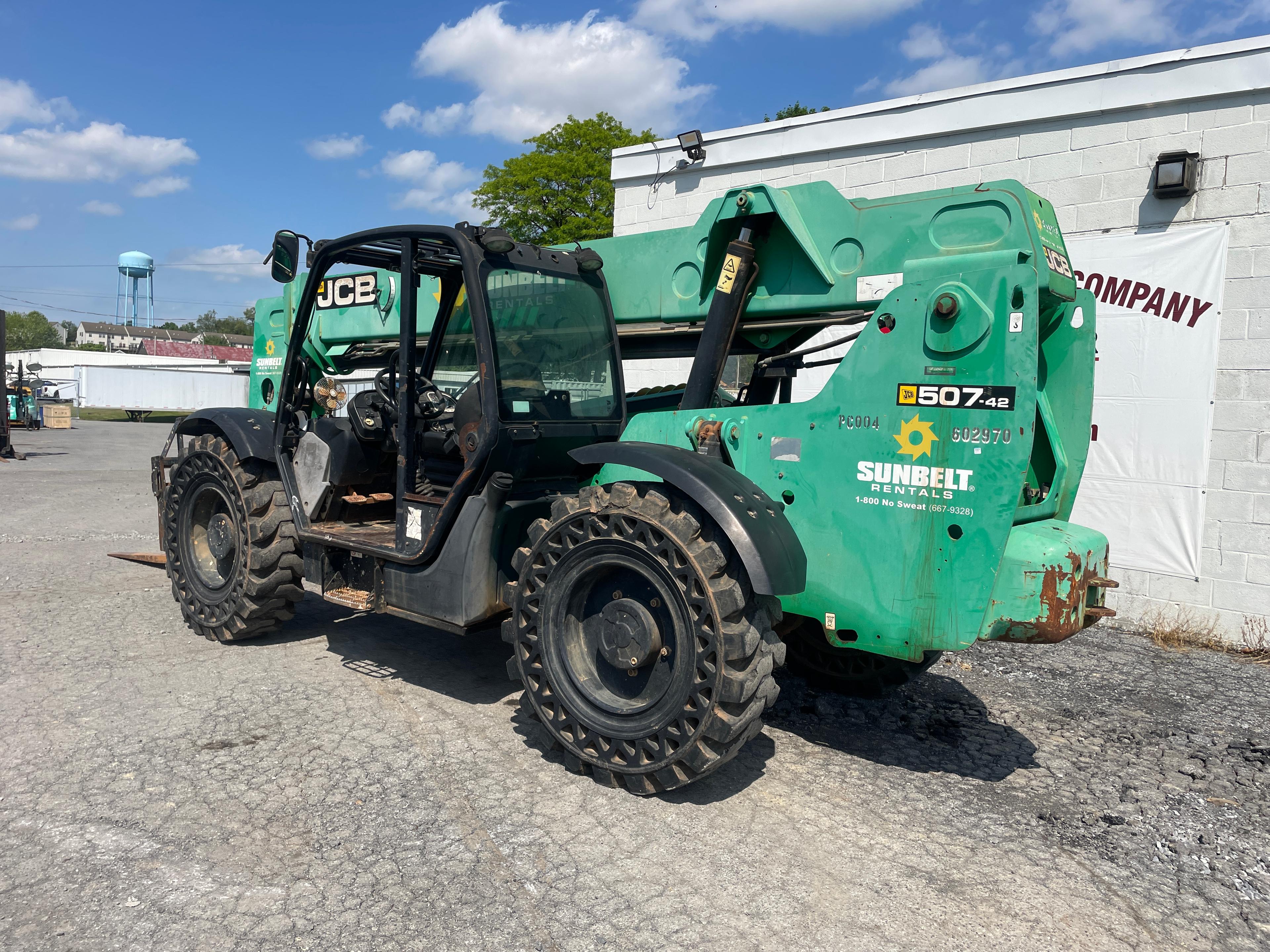 2014 JCB 507-42 4X4X4 Telehandler