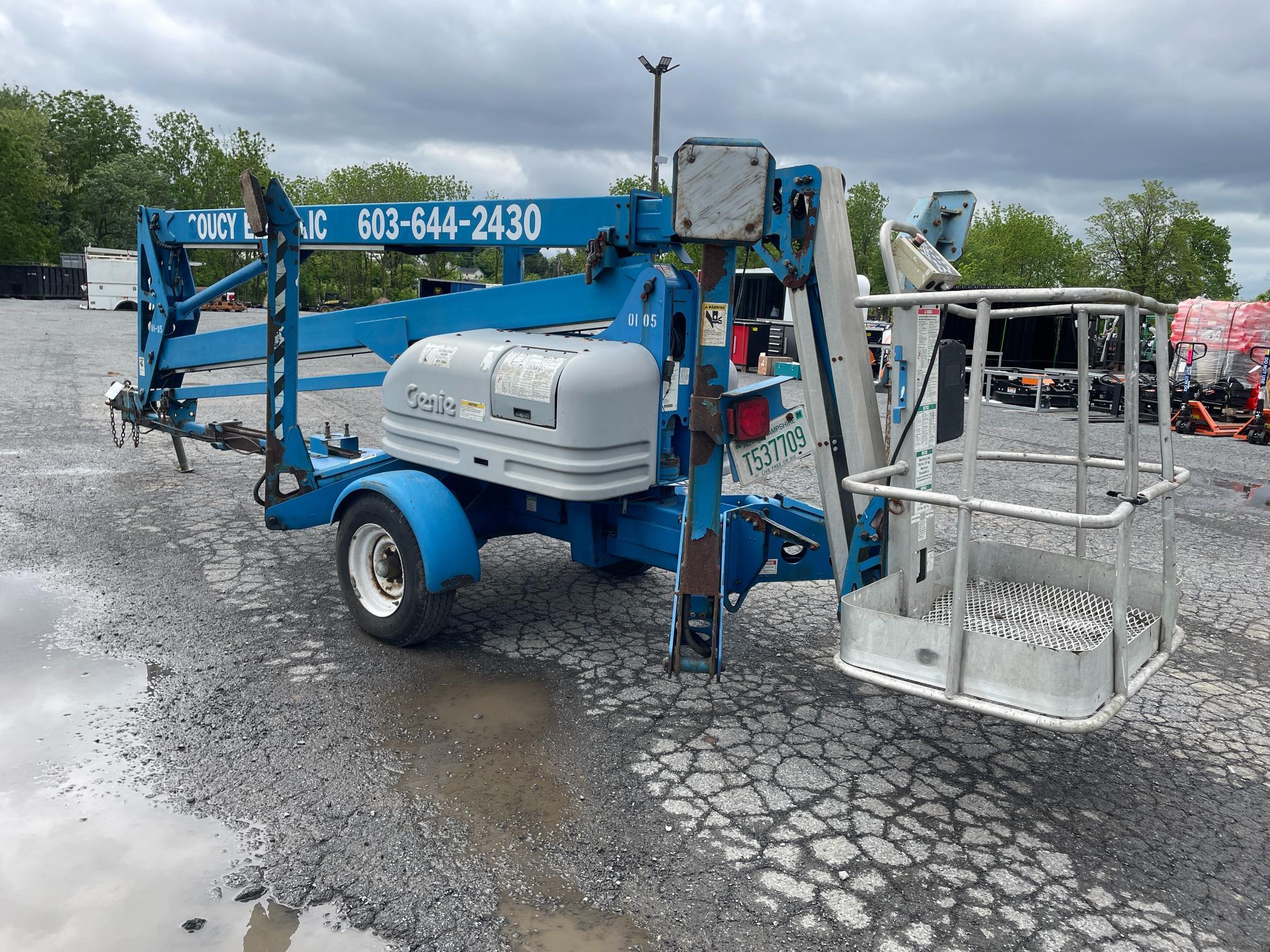 2001 Genie TMZ50 Towable Lift