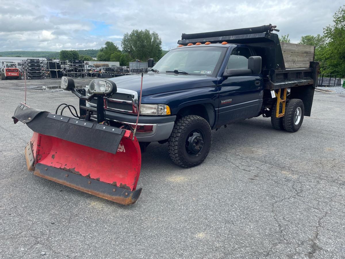 2000 Dodge Ram 3500 4X4 Dump Truck