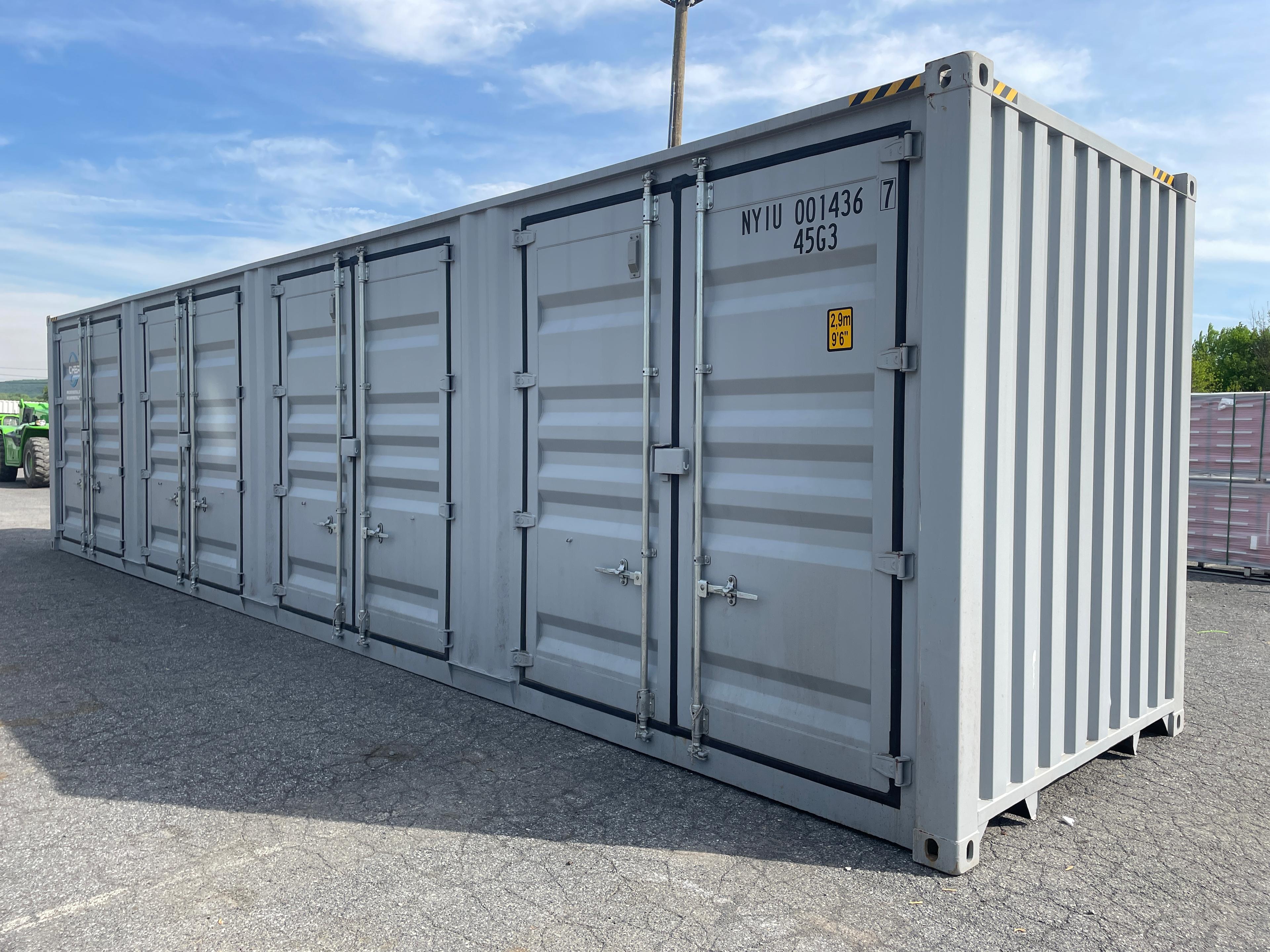 New 40 Ft High Cube Multi Door Container