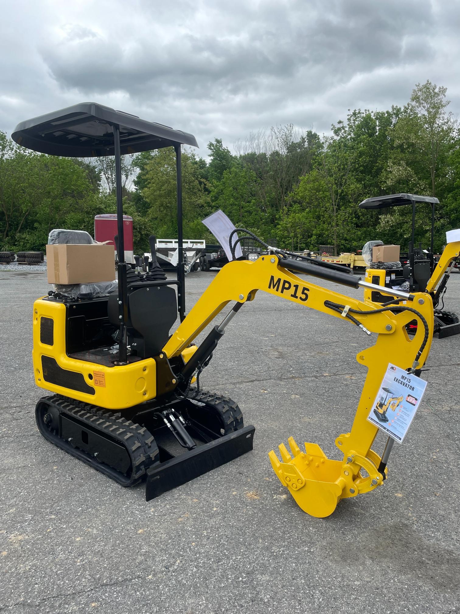 New MachPro MP15 Mini Excavator