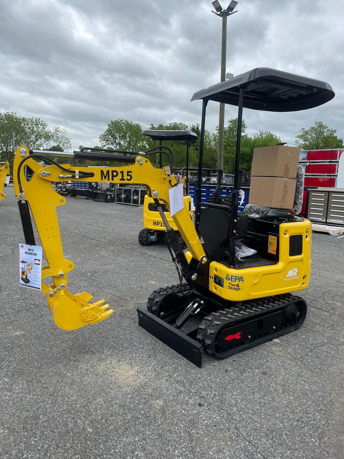 New MachPro MP15 Mini Excavator