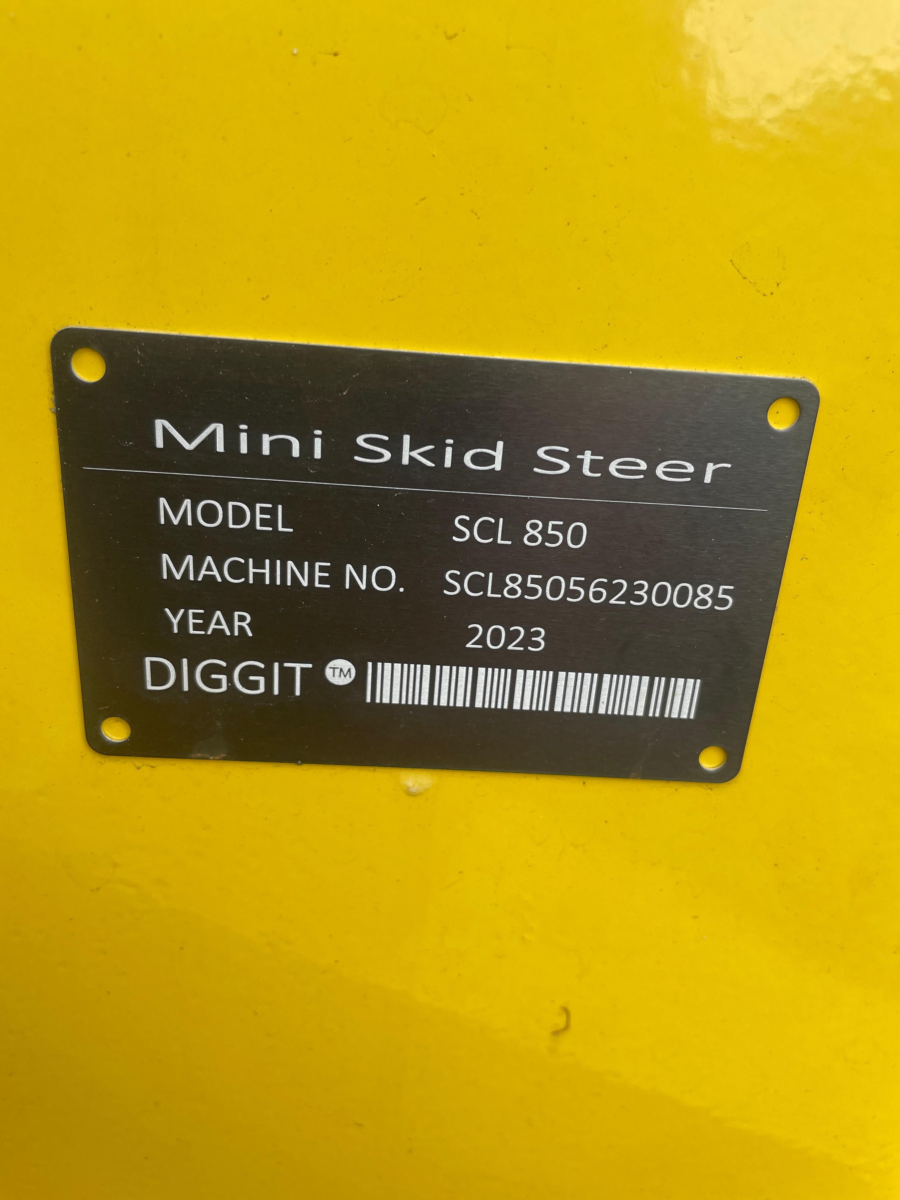 2023 Diggit SCL850 Stand On Skid Loader