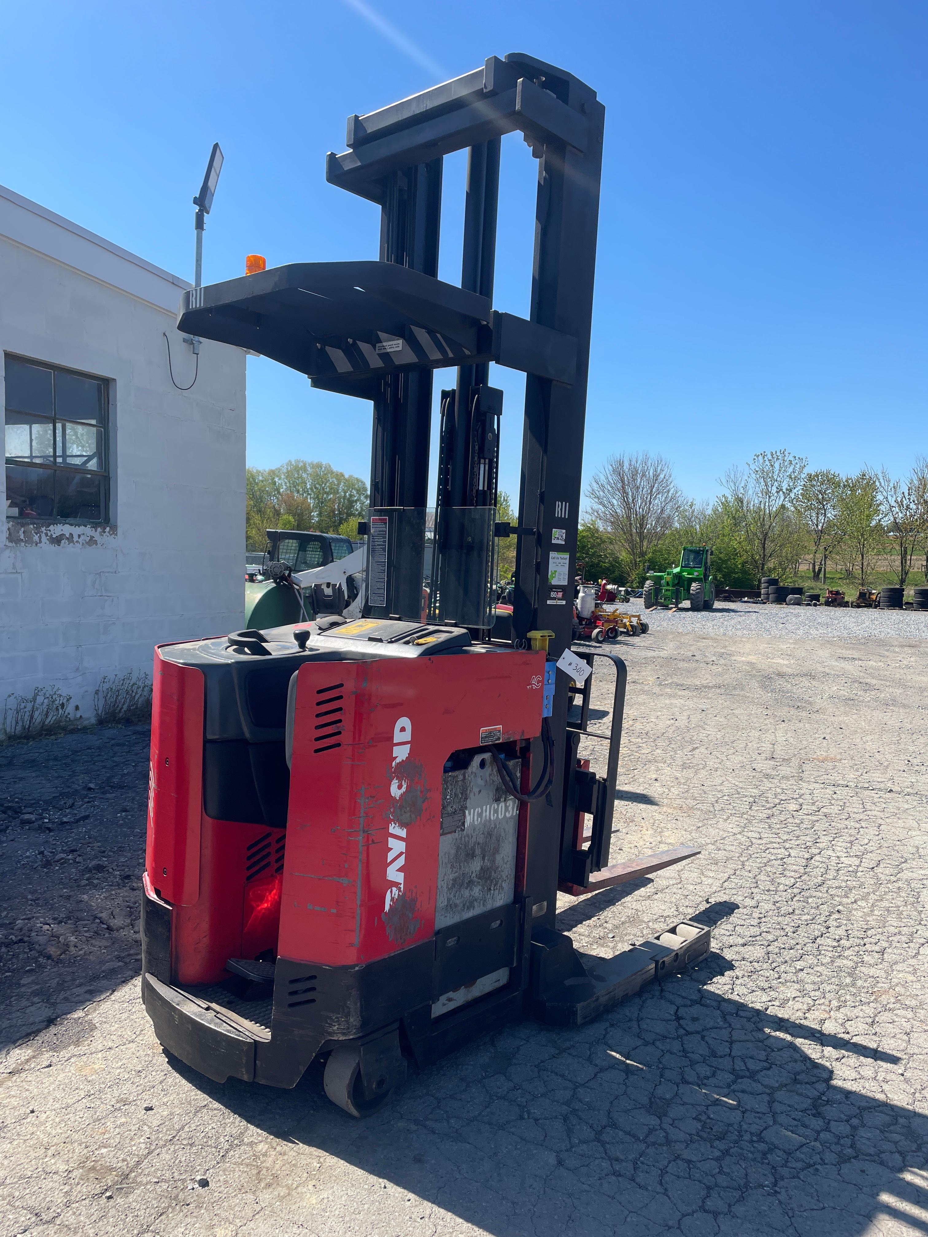 Raymond 3000 Lb. Electric Stand On Reach Truck