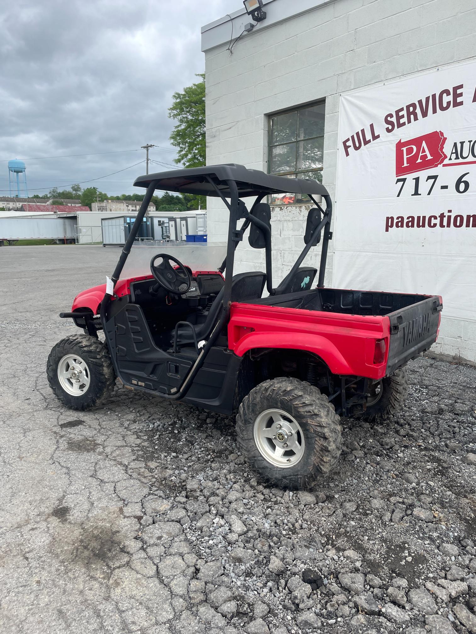 2007 Yamaha Rhino 660 4X4 UTV