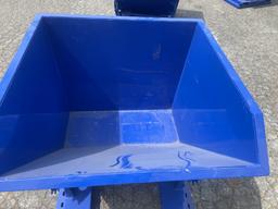 New Hopper Dumpster W/ Fork Inserts