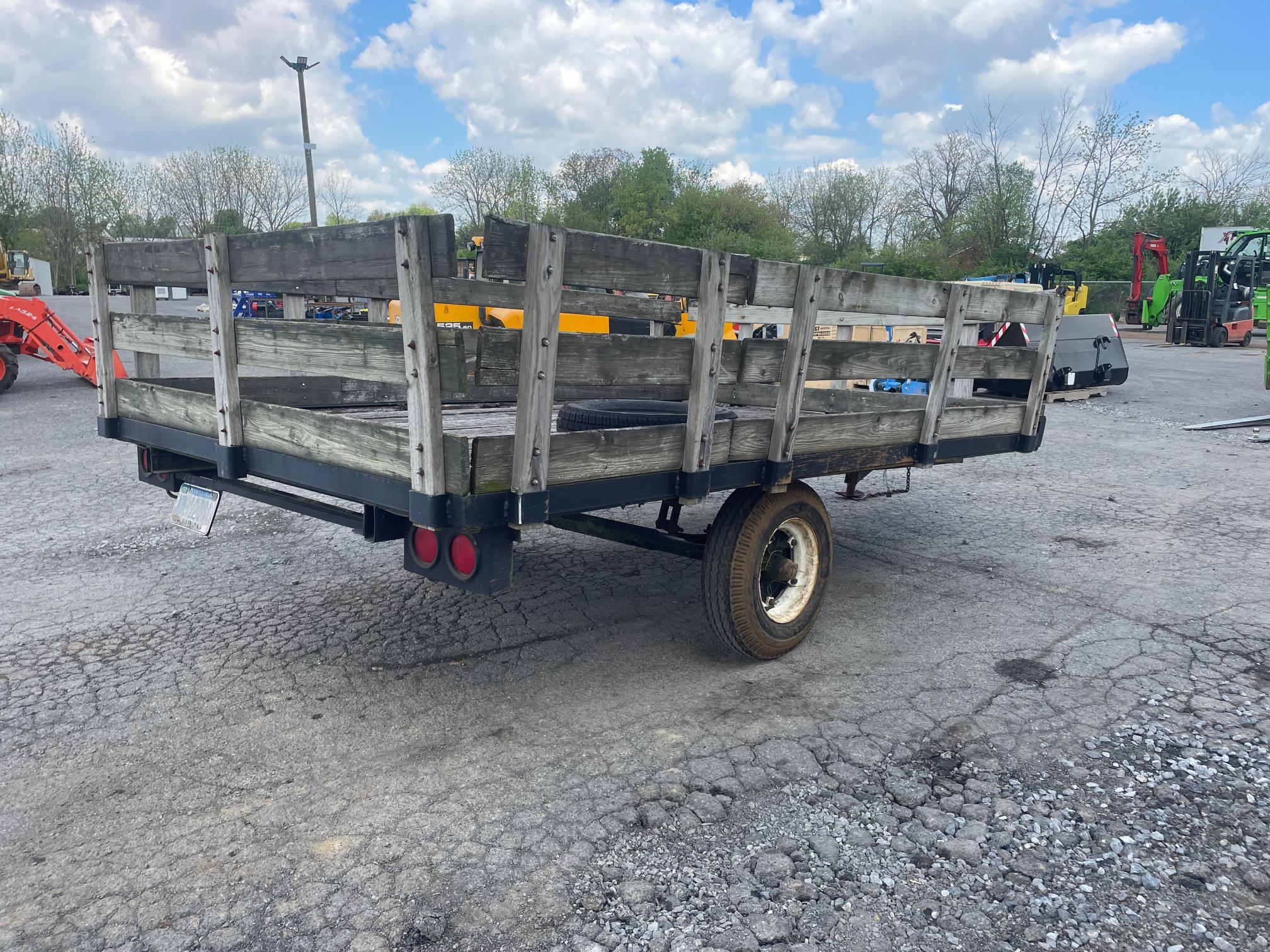 Special Construction 11' Utility Trailer