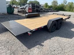 New 2024 20' Hydraulic Tilt Equipment/Car Trailer