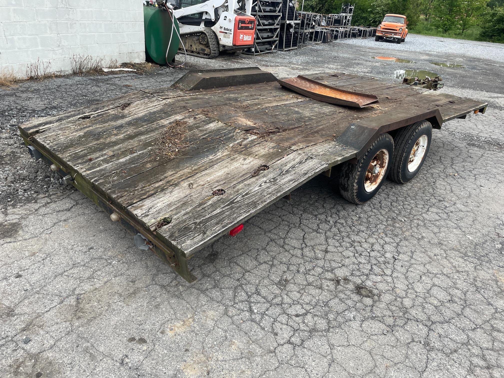 2008 SP Construction 16' Equipment Trailer