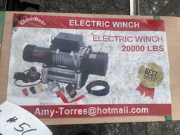 New Great Bear 2,000 IB Electric Winch