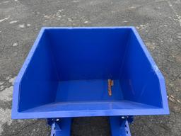 New Hopper Dumpster W/ Fork Inserts