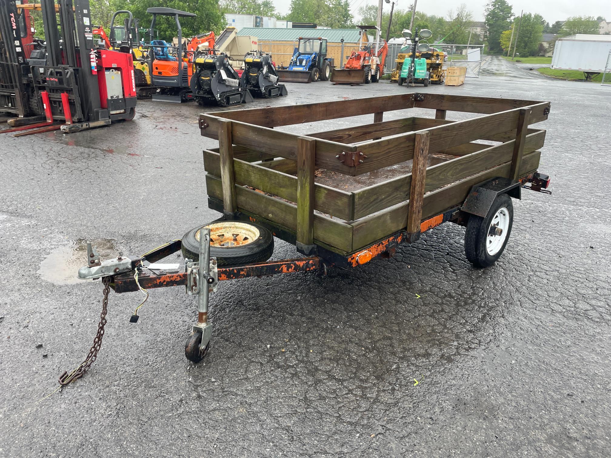 2000 Long/Chih 4X8' Utility Trailer