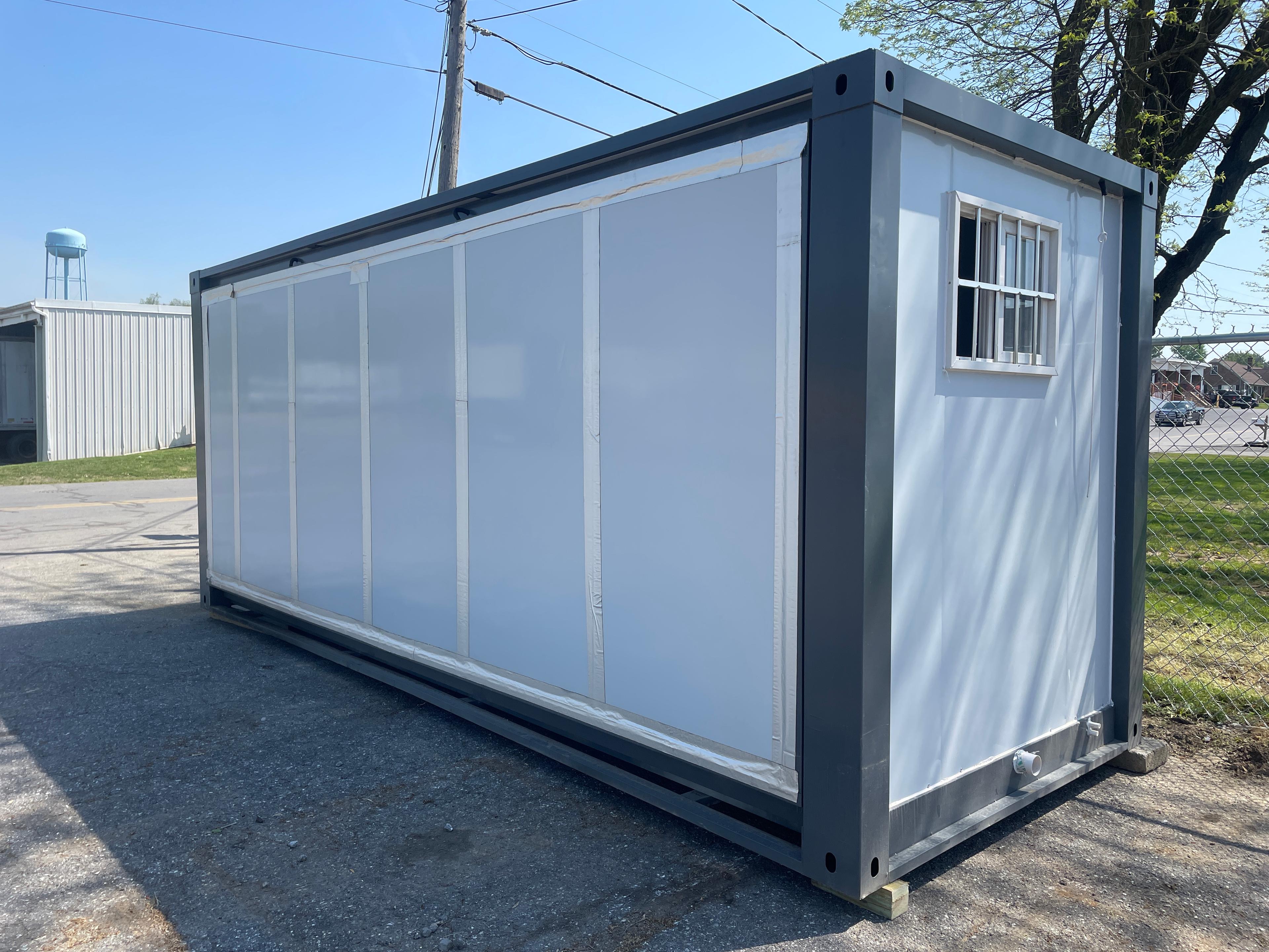 New HOS 20X20' Expandable House