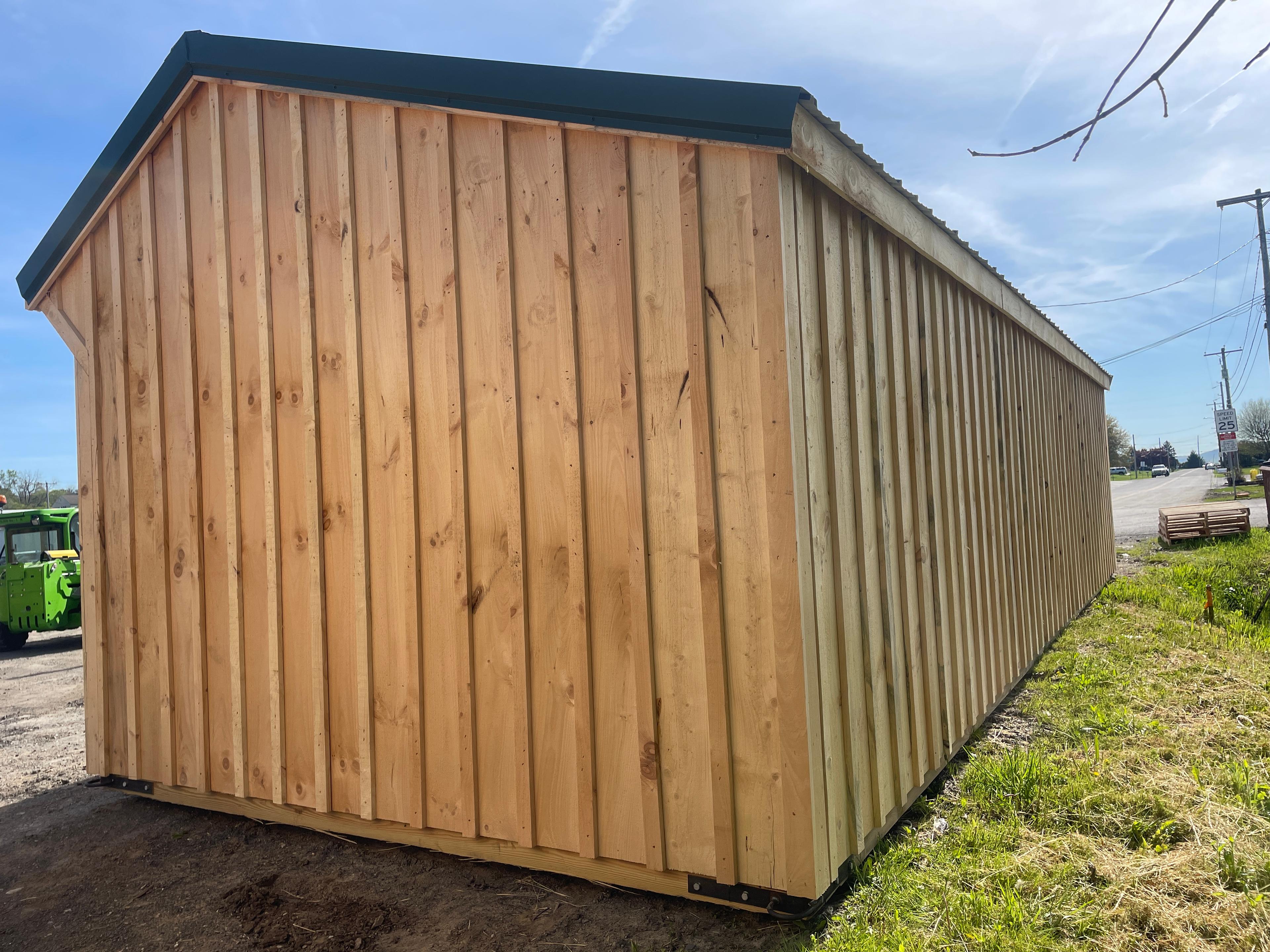 New 12'X32' Animal Run In Shed/Shelter