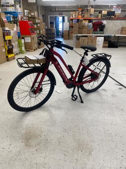 New Engine Lab E450 Step Thru Red E-Bike