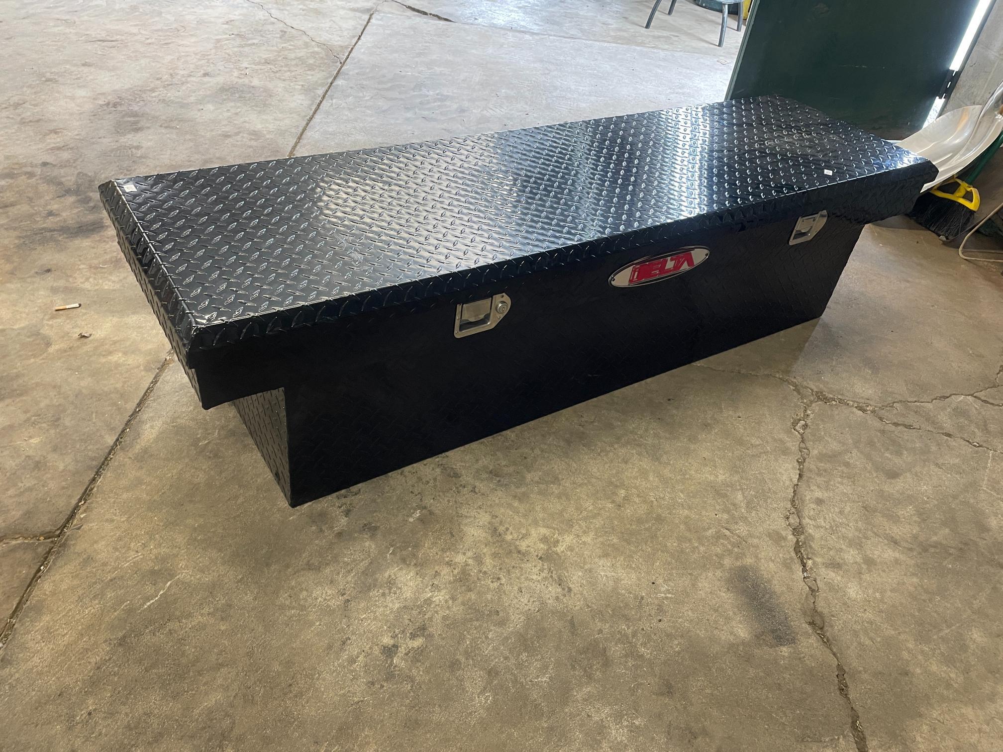 New Delta 70" Black Storage Job Box