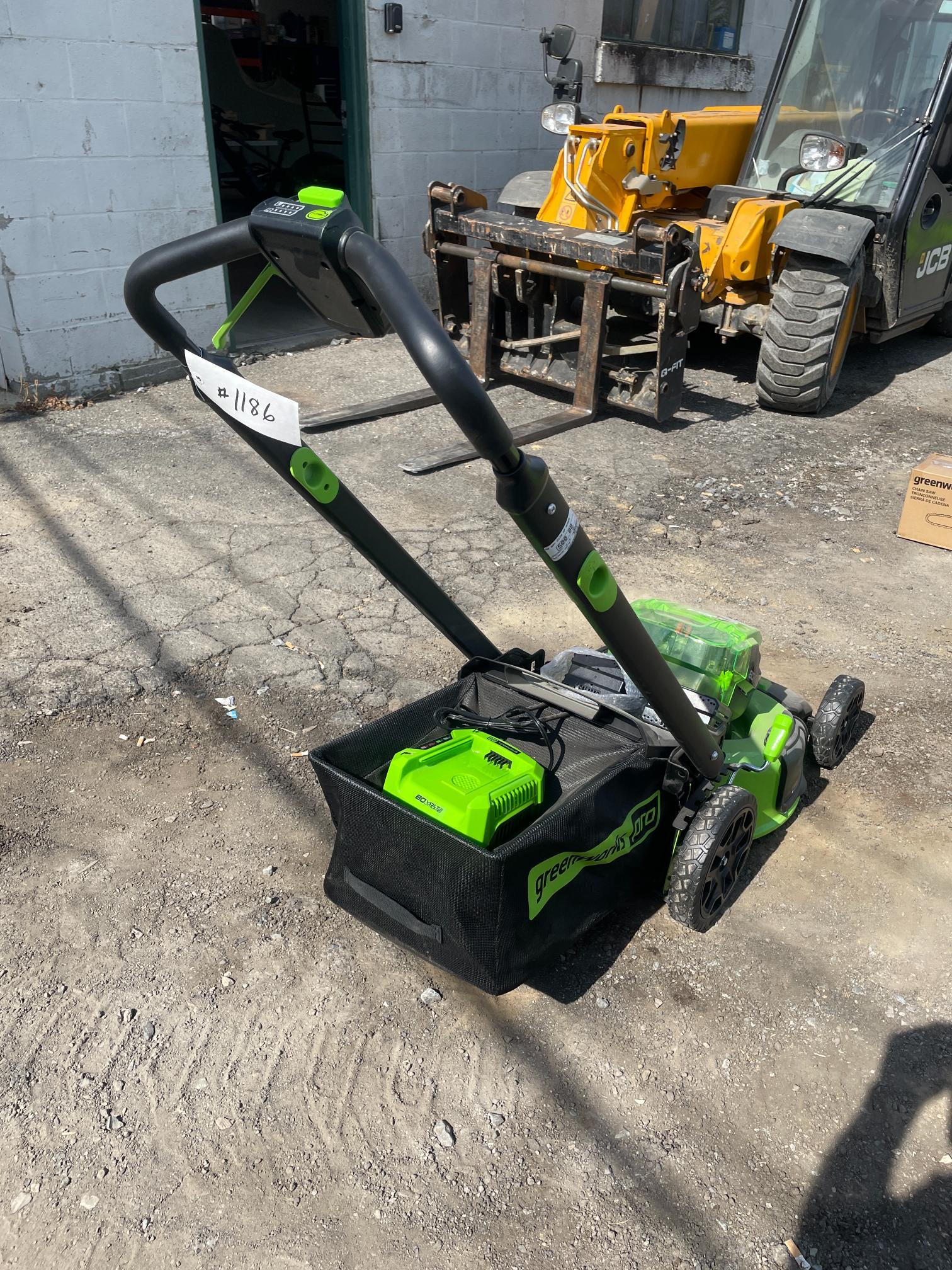 New Greenworks Pro 21" 80 Volt Walk Behind Mower