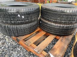 Se Of (4) LT245/75R16 Radial Tires