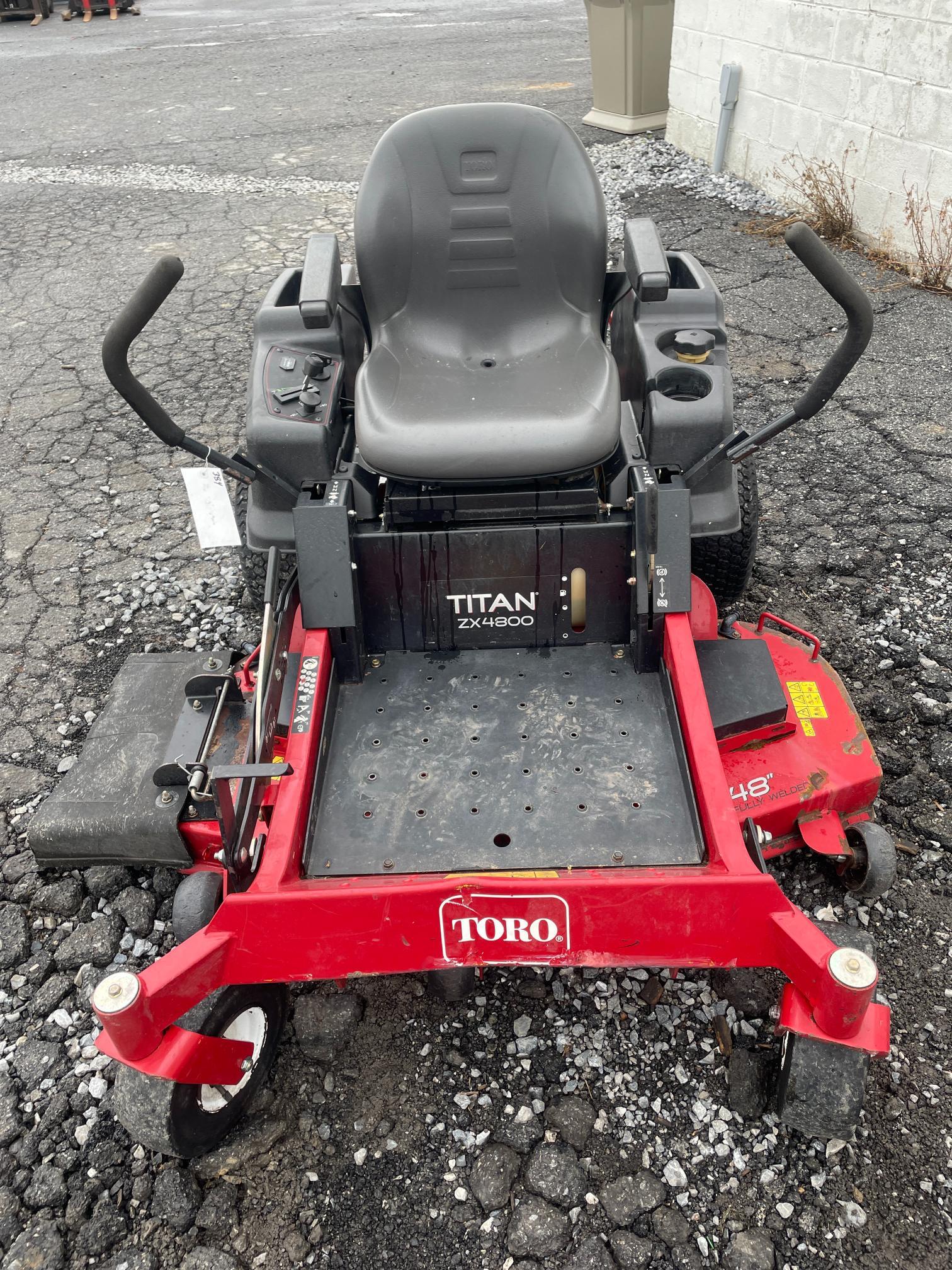 Toro Titan ZX4800 48" Riding Mower