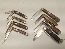 (8Pcs.) ASSORTED ULSTER KNIFE CO. KNIVES