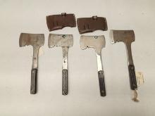 (4Pcs.) BELT HATCHETS