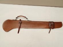 40" LEATHER RIFLE SCABBARD