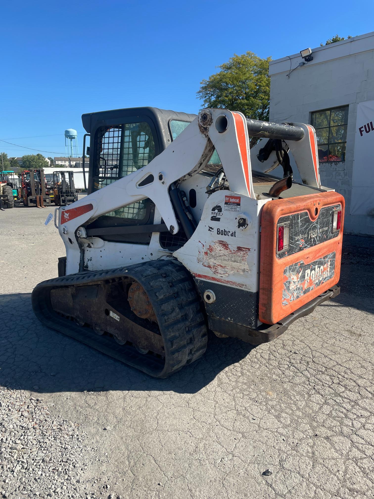 2014 Bobcat T650 Track Skid Loader