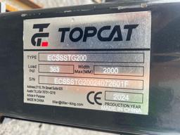 New TopCat Quick Attach Stump Grinder