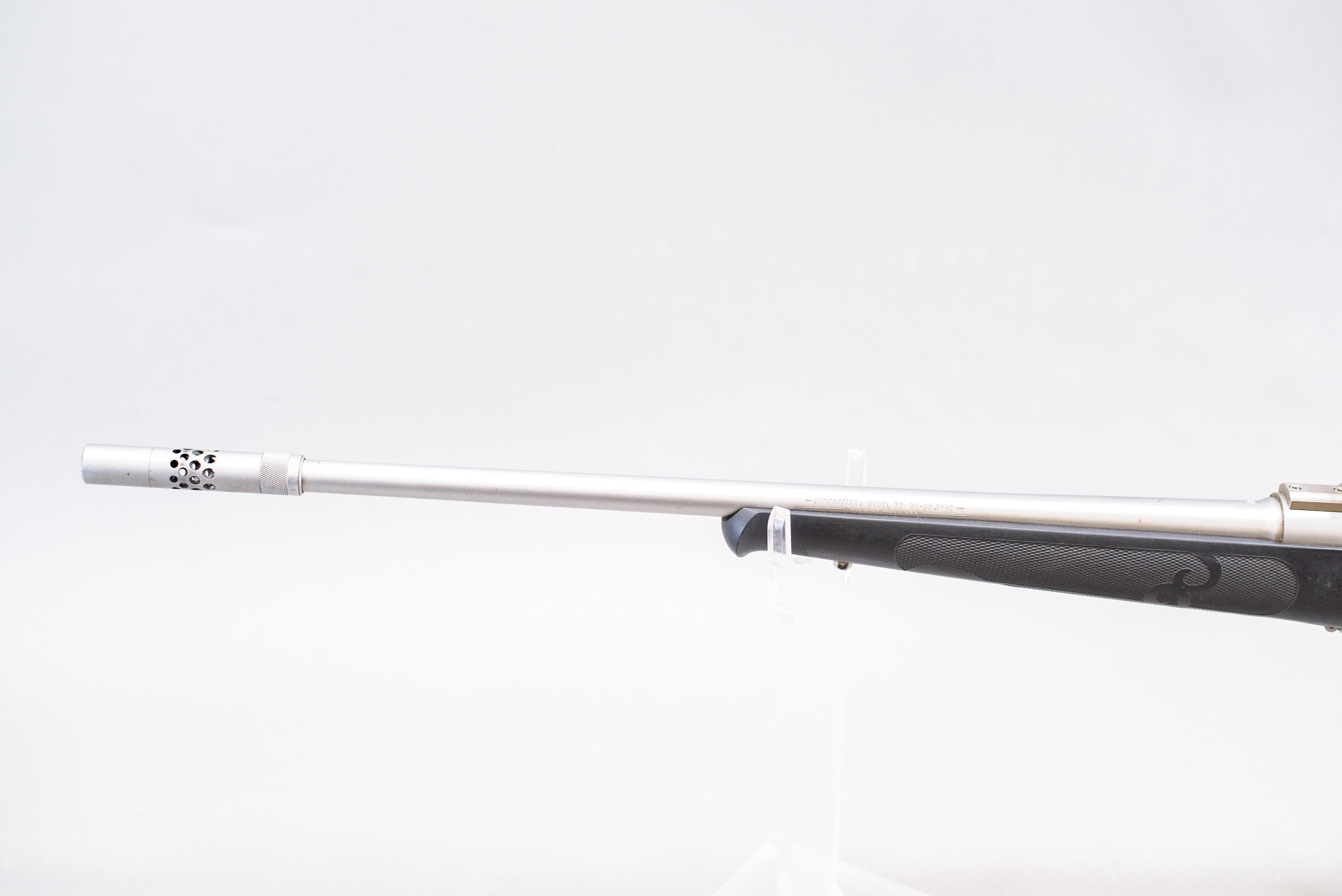 (R) Winchester Mod 70 Stainless .30-06 Sprg W/Boss