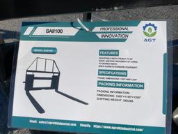 New AGT Quick Attach Pallet Forks