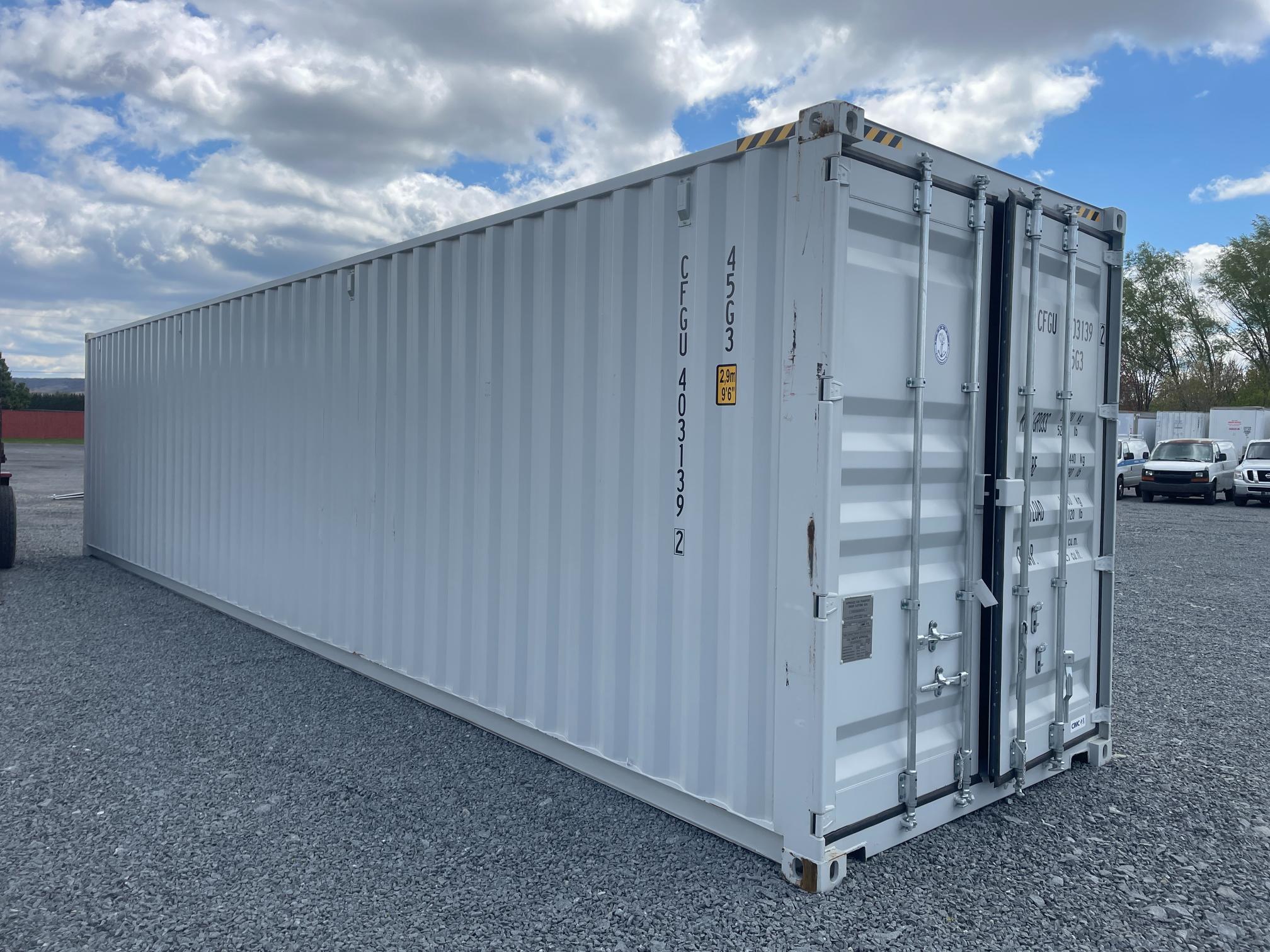 Used 40 Ft High Cube Multi Door Container