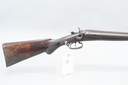 (CR) W. Richards Belgian SXS Hammer 12 Gauge