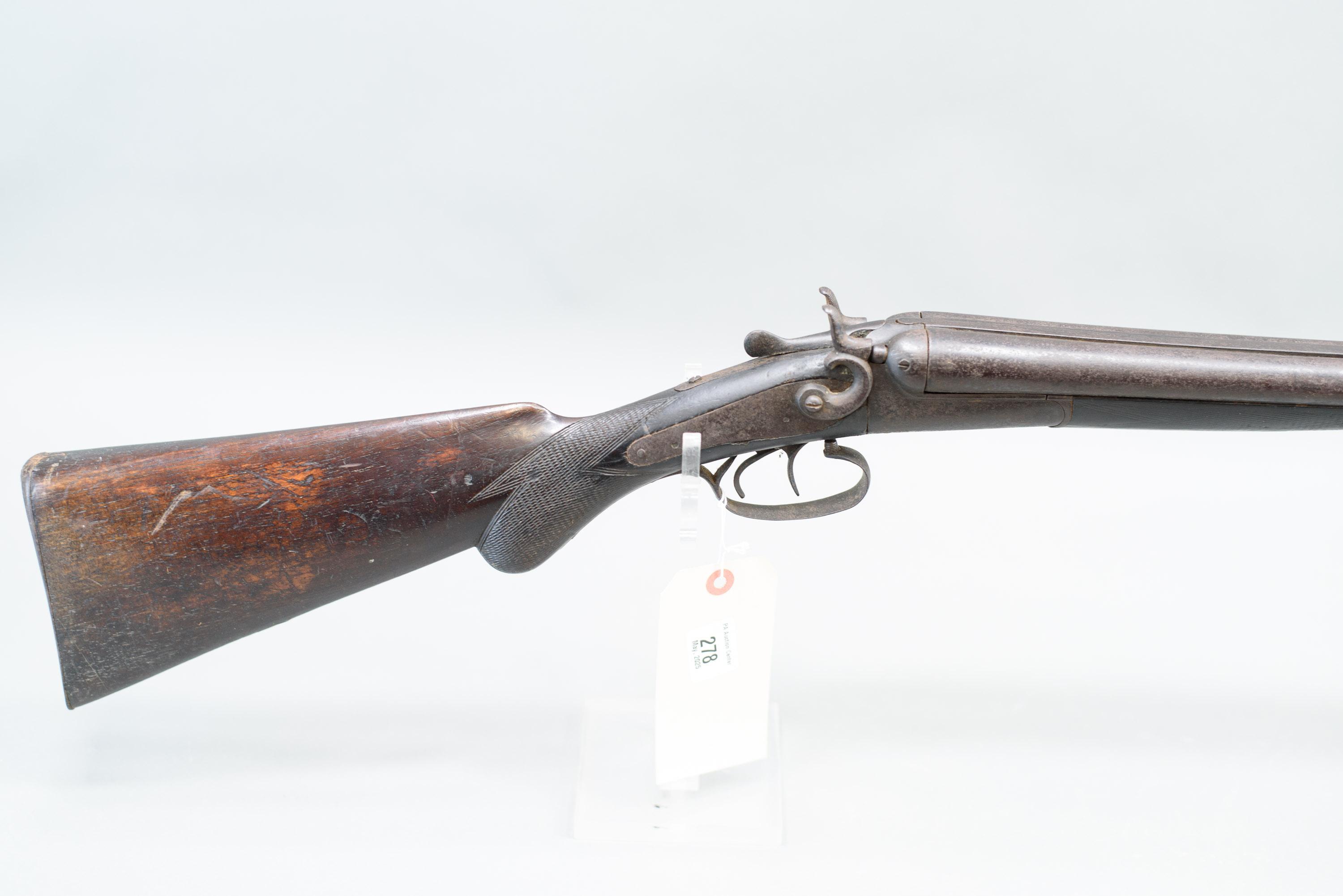 (CR) W. Richards Belgian SXS Hammer 12 Gauge