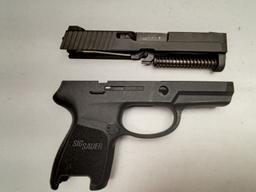(4Pcs.) SIG SAUER P250 UPPER, GRIP MODULE, HOLSTER