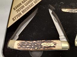 SCHRADE UNCLE HENRY THREE FOLDING KNIFE SET