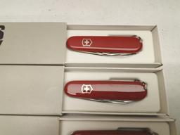(4Pcs.) ASSORTED NOS VICTORINOX SWISS ARMY KNIVES