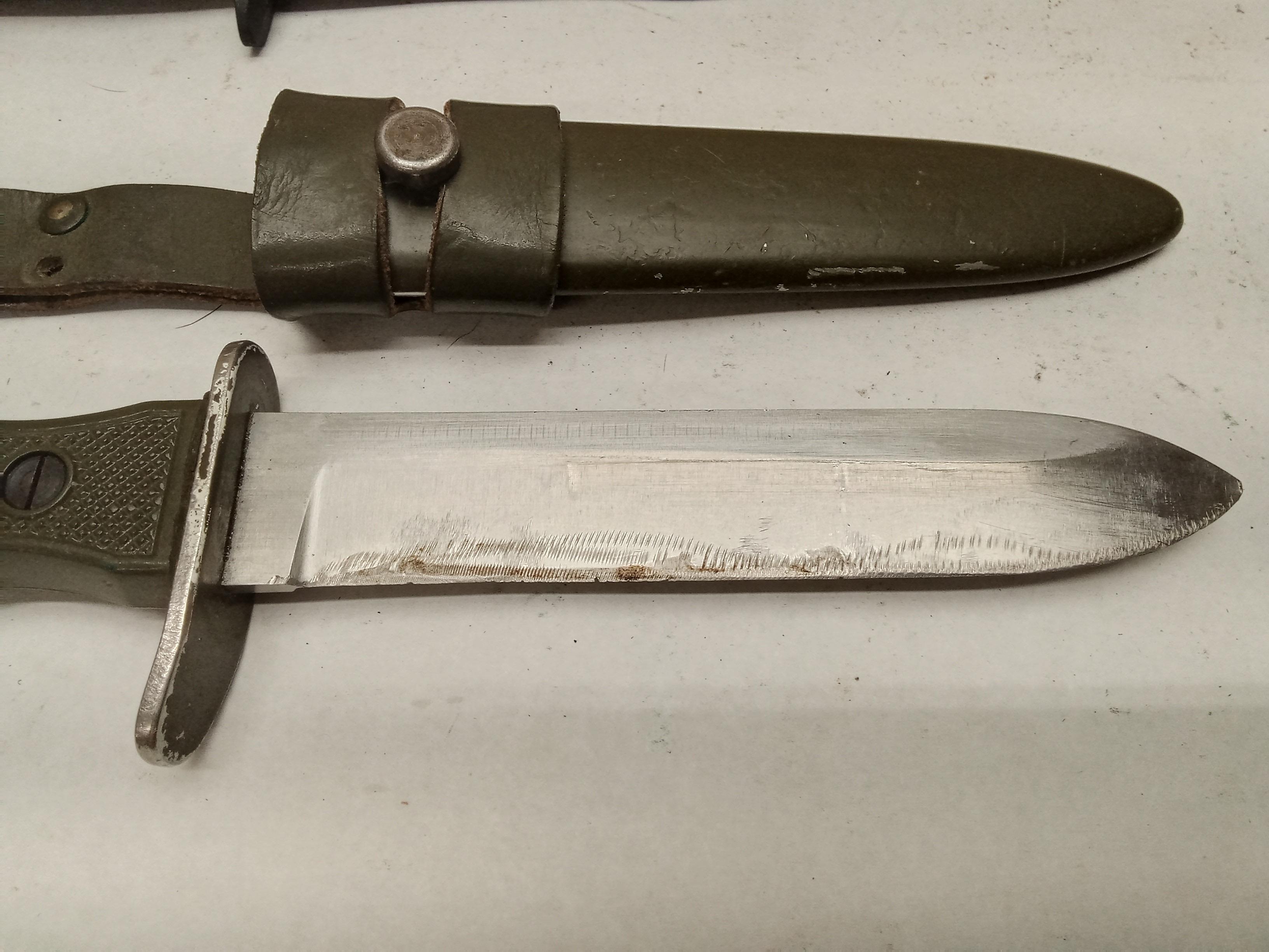 (2Pcs.) GERMAN MADE FIXED BLADE KNIVES
