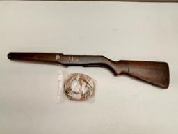 (2Pcs.) M1 GARAND STOCK AND LEATHER SLING