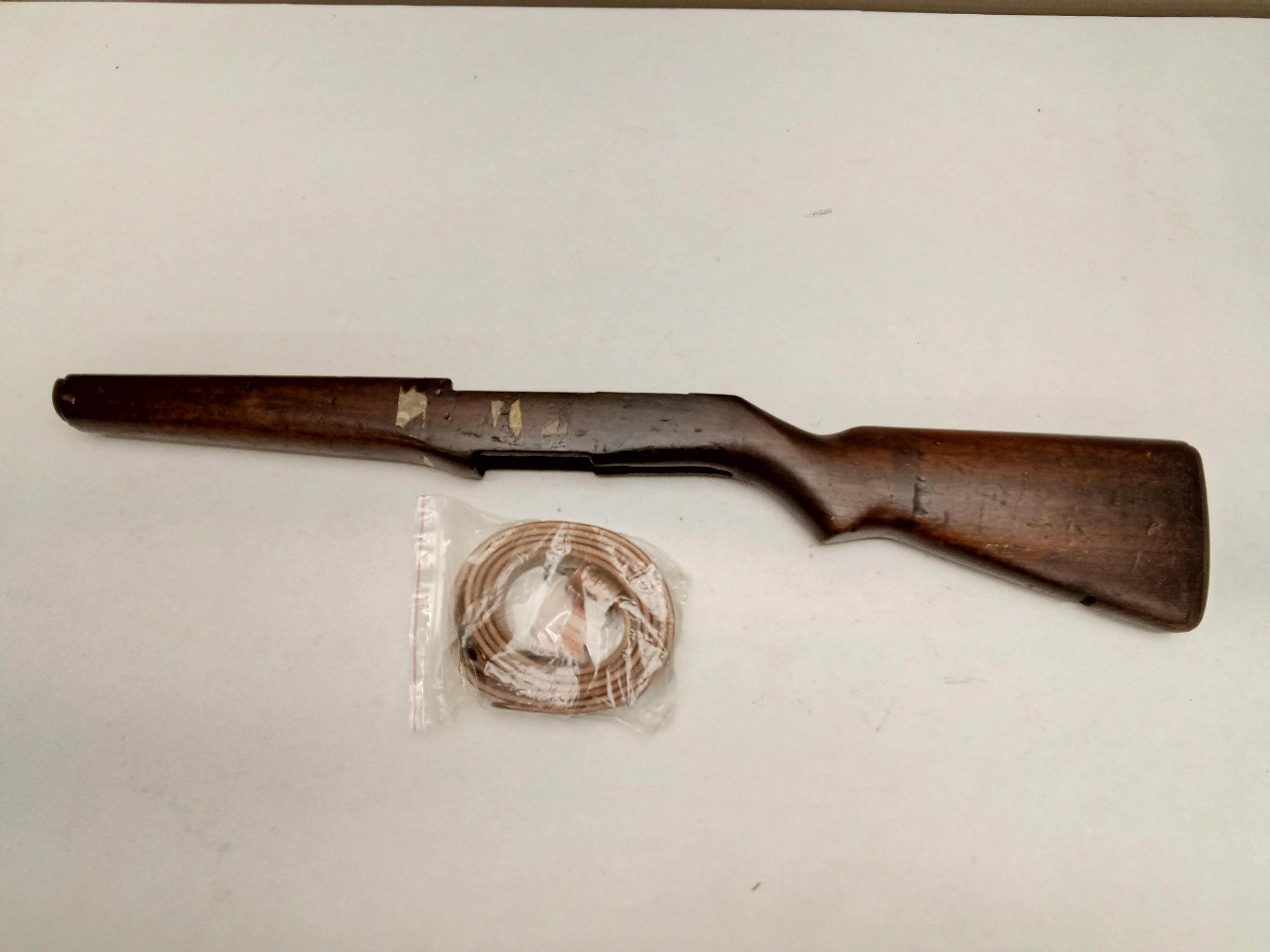 (2Pcs.) M1 GARAND STOCK AND LEATHER SLING