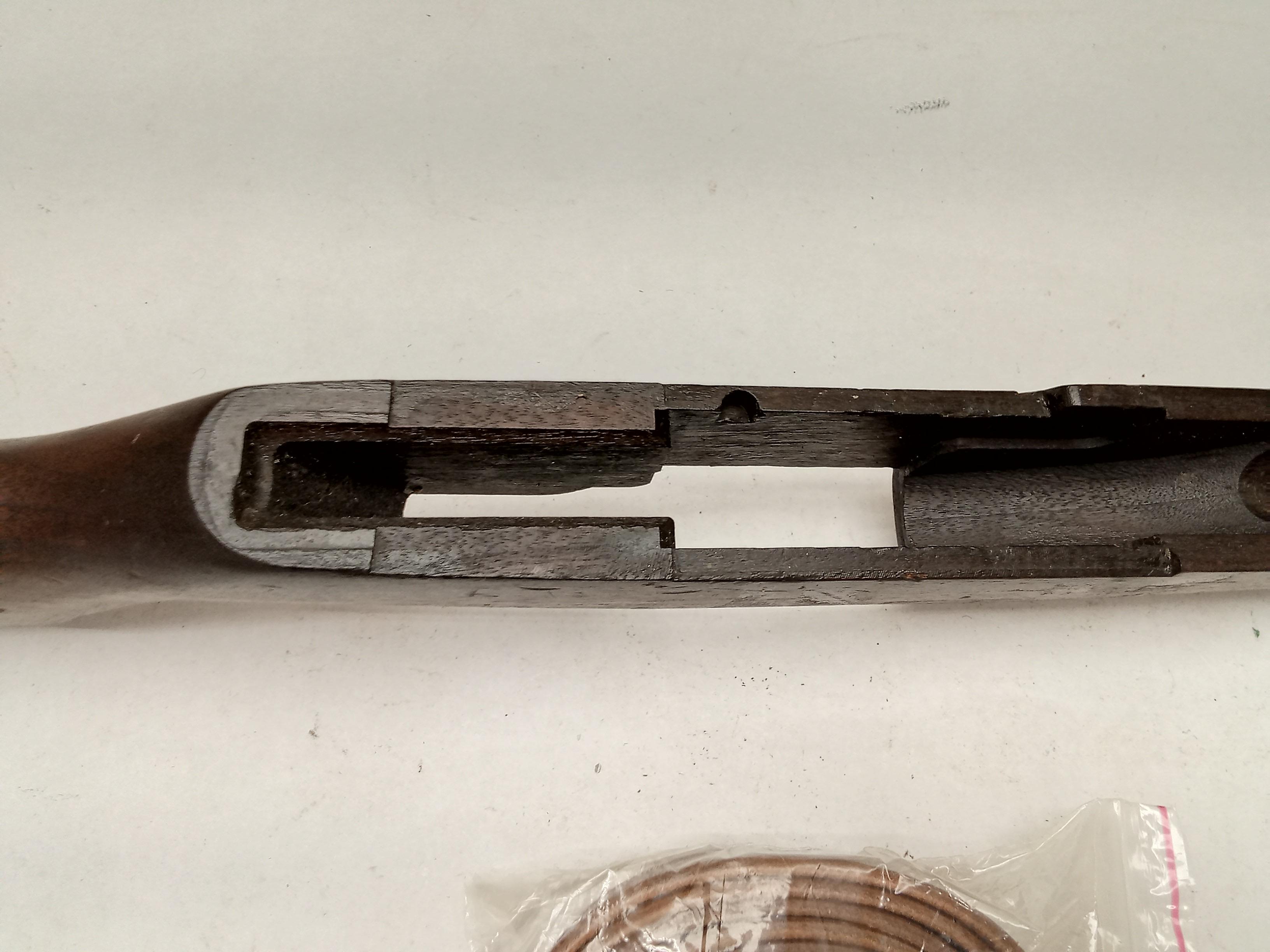 (2Pcs.) M1 GARAND STOCK AND LEATHER SLING