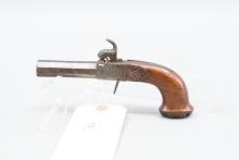 19th Century Lions Head Hammer .50Cal Boot Pistol